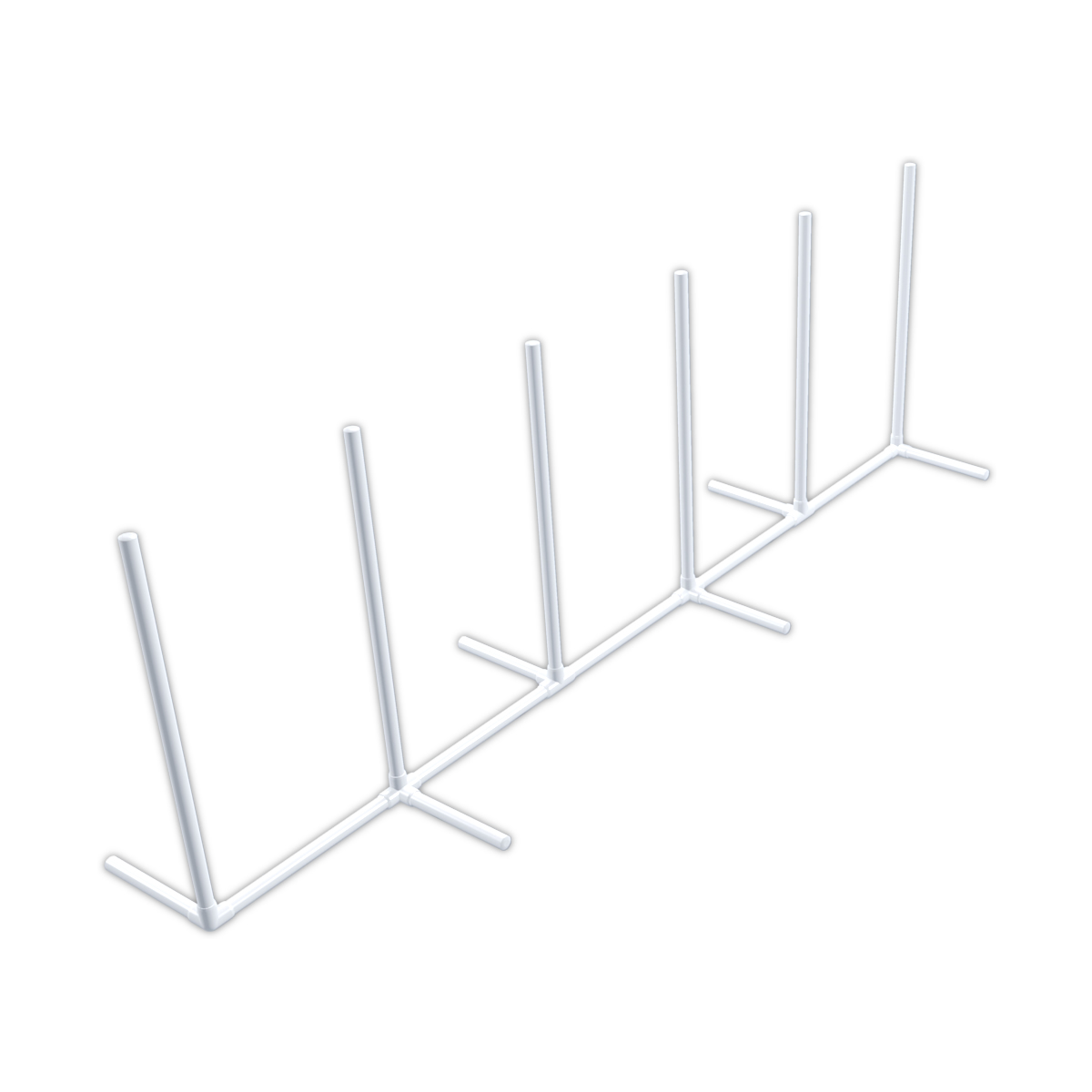 pvc dog agility weaver poles