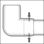 add additional pvc screws