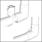 secure with pvc cement