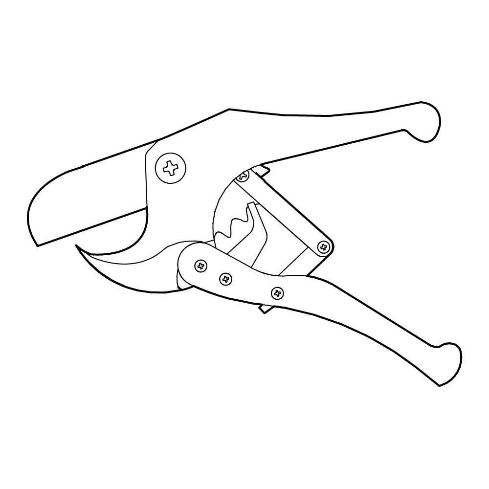 Aggregate 129+ tube cutter drawing