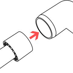 Insert Adapter into PVC Fitting