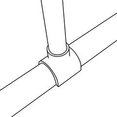 Do not PVC cement Snap Adapter
